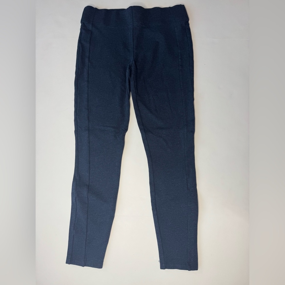 Loft Stretch Ponte-Knit Navy Blue Leggings Medium